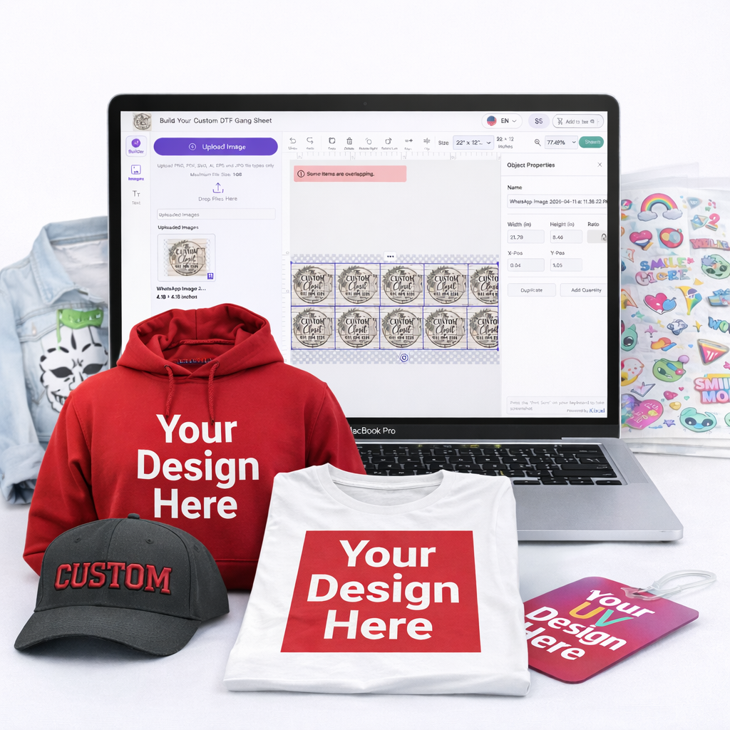 Build Your Custom DTF Gang Sheet