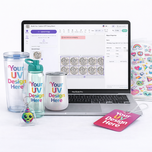 Build Your  Custom UV  DTF Gang sheet